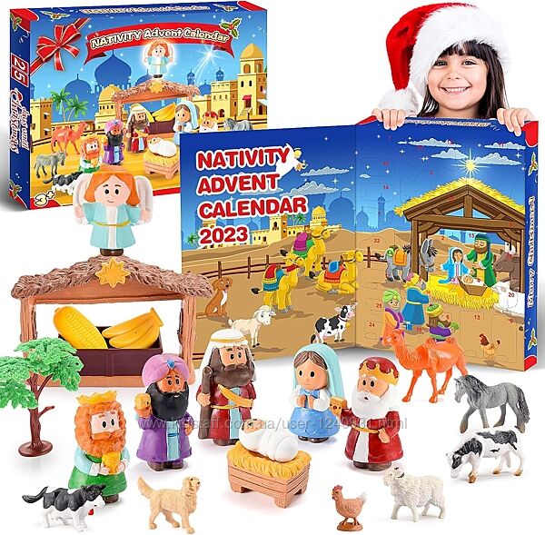 Адвент-календар Набори вертепів для різдвяного подарунка
