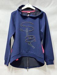 Свитшот туника с капюшоном 122-154 рост