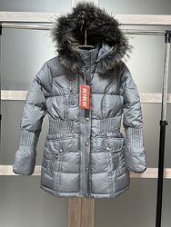 КИКО полупальто курточка пух перо 130-164