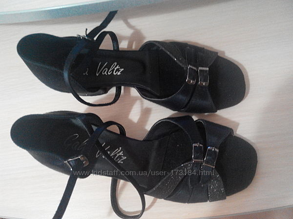 Турнирные, черные, танцевальные туфли