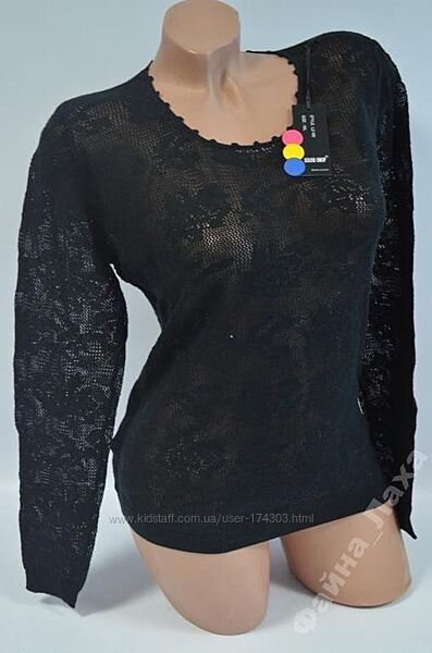 Лекий ажурний свитерок блуза