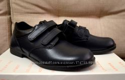 Кожаные классические туфли на липучках toughees 36р 23 см 