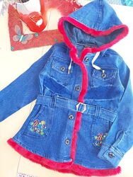 Джинсова вітровка легка куртка Zara розмір 92-98.