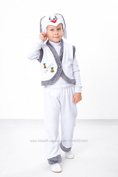Новорічний костюм Зайчик 98, 104, 110, 116, 122