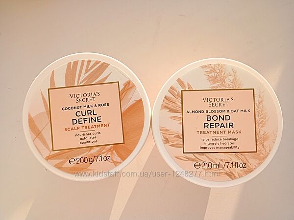 Victorias Secret маска для волос Almond Blossom Oat Milk скраб кожи головы