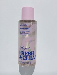 Victoria s Secret PINK GLAZED Fresh Clean свежий чистый глазированный мист