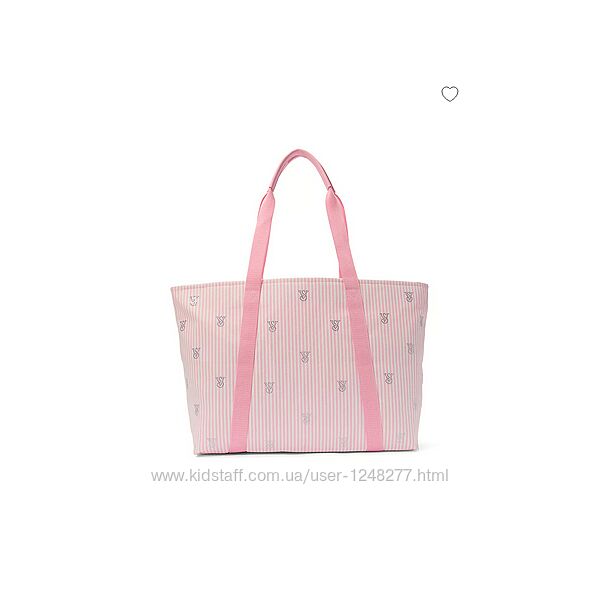Victoria s Secret Сумка-тоут VS Heritage Stripe Tote Bag шопер Виктория