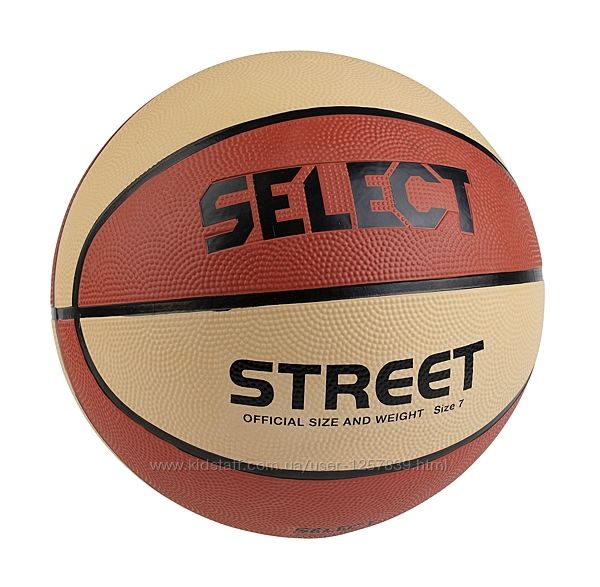 Мяч для баскетбола SELECT Дания - размер 5, 6 и 7