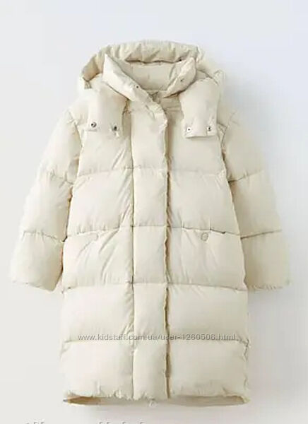 Пуховик для дівчинки Zara 120