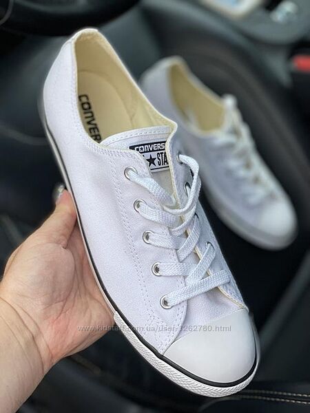 Белые кеды convers оригинал US 10