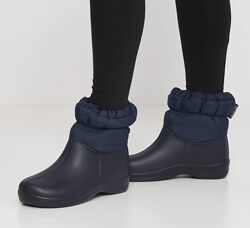 Дутики теплі легкі практичні черевики з піни на штучному хутрі