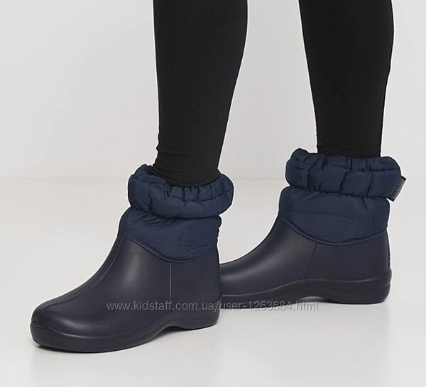 Дутики теплі легкі практичні черевики з піни на штучному хутрі