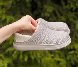 Утеплені шльопанці крокс сабо домашні капці 