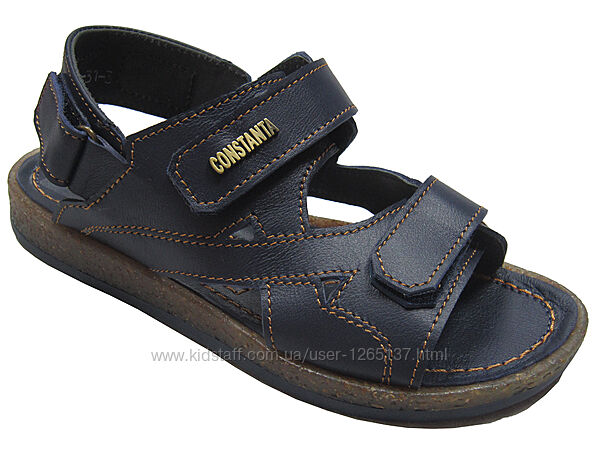 Сандалі шкіряні для хлопця тм constanta 30-31 україна