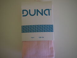 Колготи бавовняні білі рожеві тм дюна 98 - 104, 116 - 122