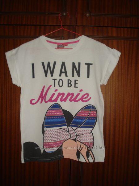 футболка с Минни