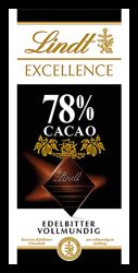 Швейцарский шоколад Lindt Excellence 78 cacao 
