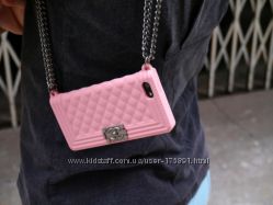 Чехол-сумка Chanel boy для iPhone 55s