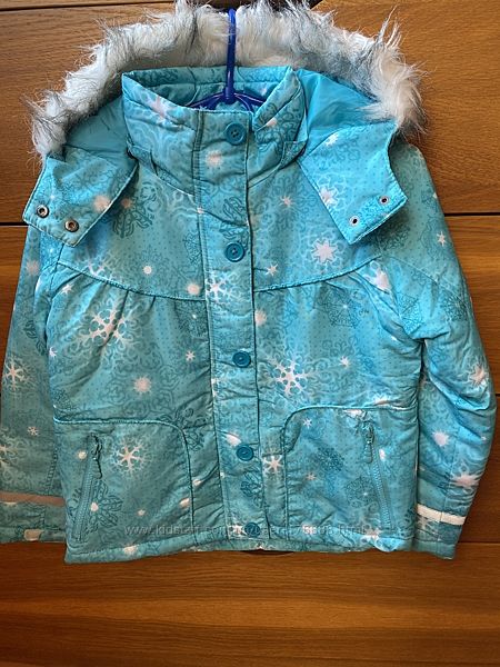 Куртка Seppala осень-тёплая зима девочке, р 134, новое состояние