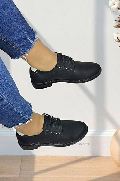 Шкіряні жіночі туфлі 38 розміру натуральна шкіра