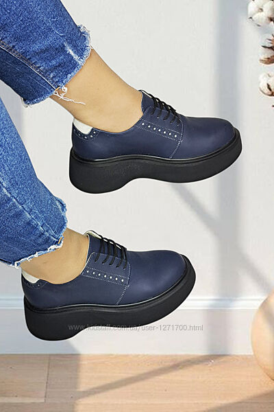 Шкіряні жіночі туфлі 37 38 39 40 розміру натуральна шкіра