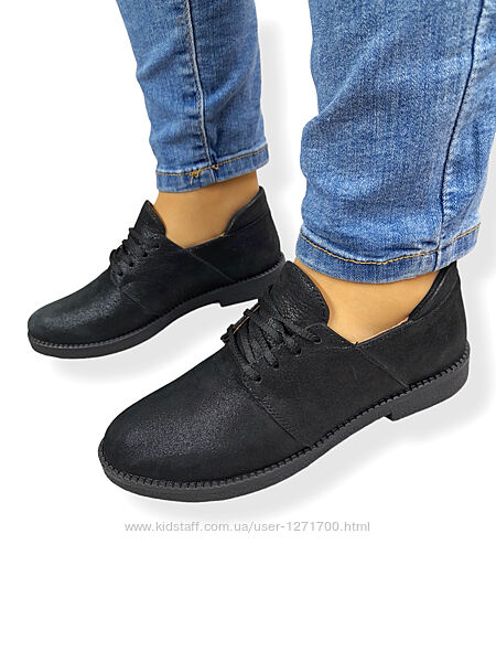 Шкіряні жіночі туфлі , мокасини 37  розміру