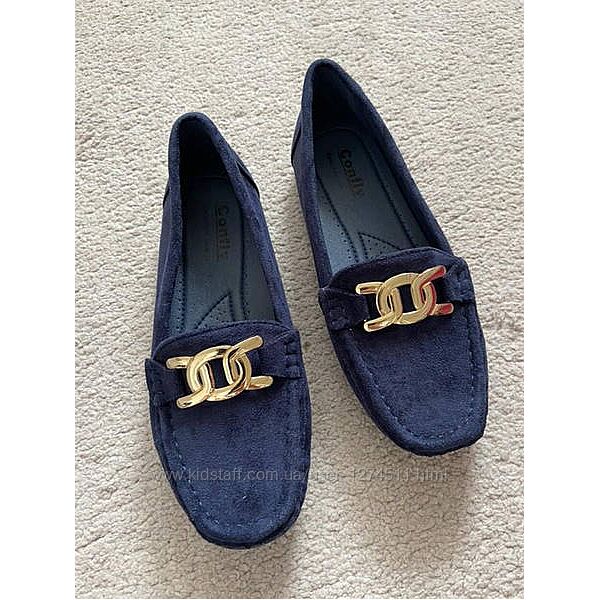 Сині мокасини р.36-41