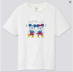 Mickey manga art ut футболка с коротким рукавом графическая от uniqlo