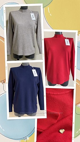 НовинкаМега шикарное качествоСтильный джемпер с кашемиром, горлом-стойкой