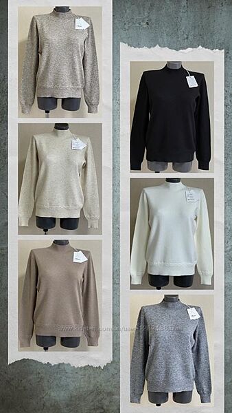 Шикарний, статусний безшовний теплий светр, з вареною вовною, мега люкс якість