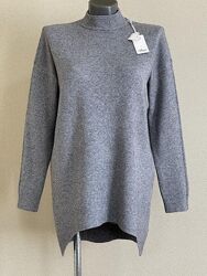 Мега люкс, крута якістьМодний, асиметричний, теплий, щільний, подовжений светр 