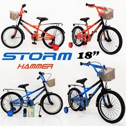 Велосипед 18-HAMMER STORM. Сборка 85
