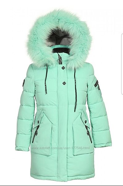 Зимнее пальто для девочки KIKO 5355
