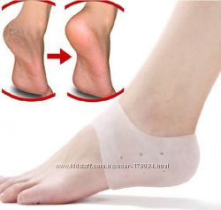 Силиконовые носки от трещин для увлажнения пяток  3мм  Корея