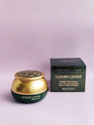 Антивозрастной крем с экстрактом черной икры bergamo luxury caviar