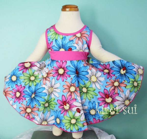 Платья летние детские 