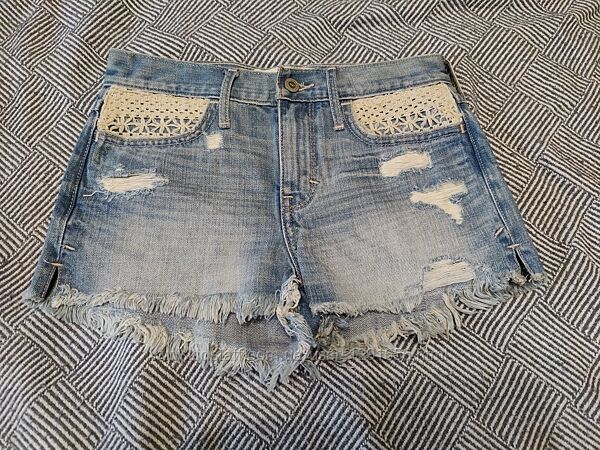 Фирменные джинсовые шорты Hollister, p.23