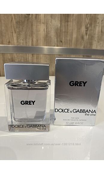 Dolce & Gabbana The One Grey Туалетна вода 50 мл, оригінал