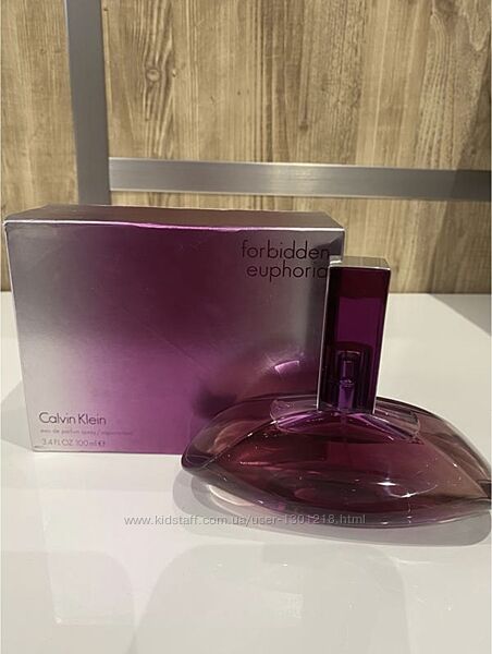 Calvin klein forbidden euphoria парфумована вода 100 мл, оригінал