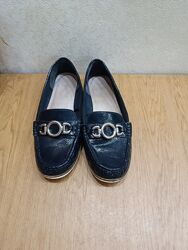 Туфли , макасины из экокожи , р.39.