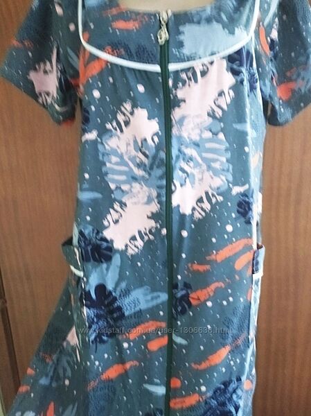 Халатик трикотажний Туреччина р/р 52.