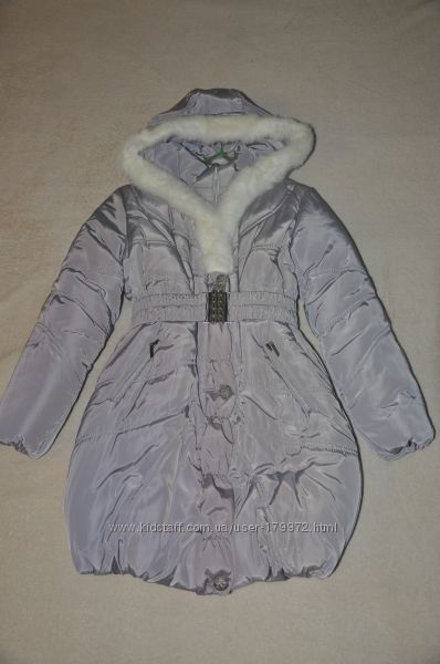 Пальто зимнее, размер 140, теплющее, пр-во Украина