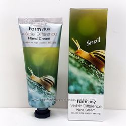 Улиточный крем для рук Farm Stay Visible Difference Snail Hand Cream
