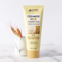 Очищающая рисовая пенка с керамидами Eyenlip Ceramide Rice Cleansing Foam