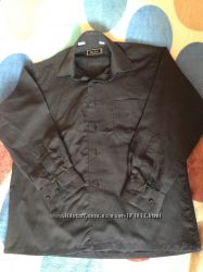 Черная рубашка 128-134 см