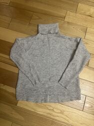 Шерстяной теплый свитер джемпер h&m оверсайз