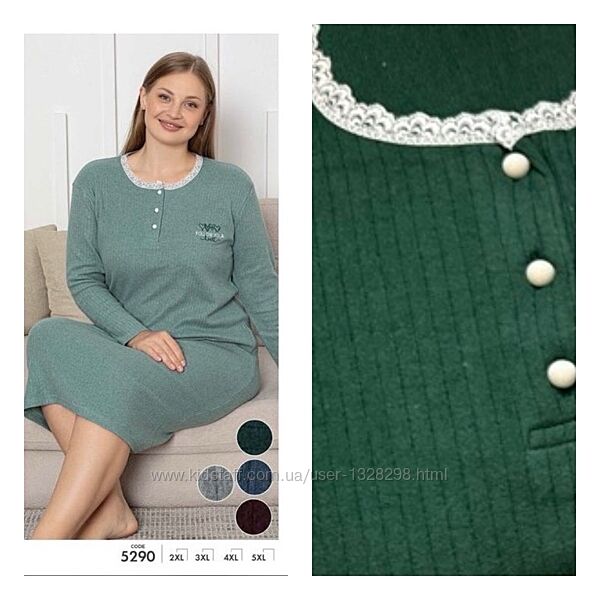 Нічні сорочки з довгим рукавом/ Ночнушки длинный рукав