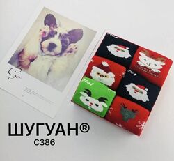 Махрові шкарпетки, новорічні. Новогодние носки, теплые