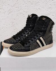 Шкіряні черевики кросівки Elisabetta Franchi 37 р Оригінал