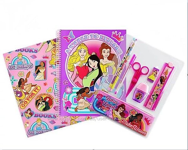 Канцелярский набор для творчества Принцессы Дисней Disney Princess